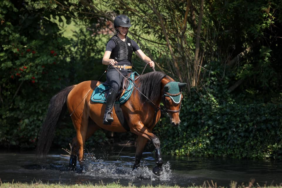 Geländetraining bei Eva Weber